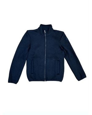 Colmar Full-Zip High-Neck Pullover - Blue