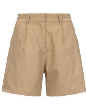 K-Way Nive Twill Tech Bermuda Shorts - Natural