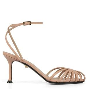 ALEVI Karel Strappy Sandals - Natural