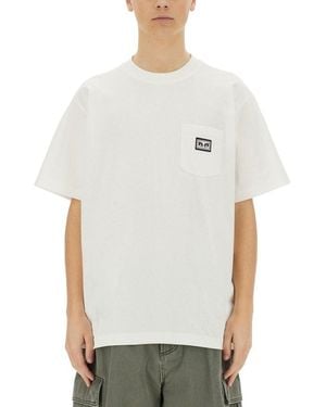 Obey Pocket Logo T-Shirt - White