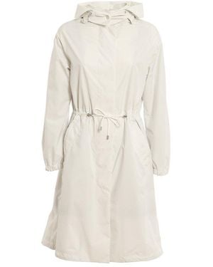 Moorer Aitana Long Parka - White