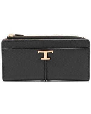 Tod's Nikita Continental Wallet Accessories - Black