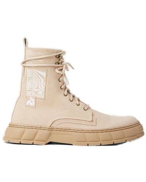 Viron 1992 Lace-Up Boots - Natural