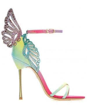 Sophia Webster Heavenly Butterfly Wing Sandals - Multicolour