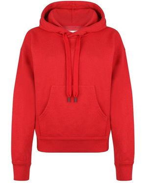 Isabel Marant Sylla Logo Embroidered Drawstring Hoodie