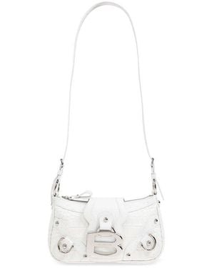 Balenciaga Essex Small Shoulder Bag - White