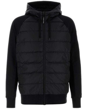 Canada Goose Hybridge Huron Full-Zipped Hooded Jacket - Blue