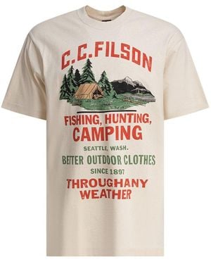 Filson Graphic Logo T-Shirt - White