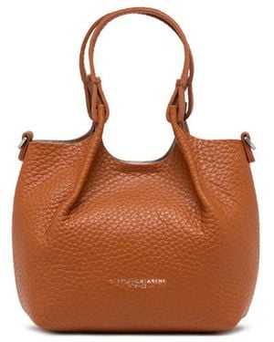 Gianni Chiarini Dua Top Handle Tote Bag - Brown