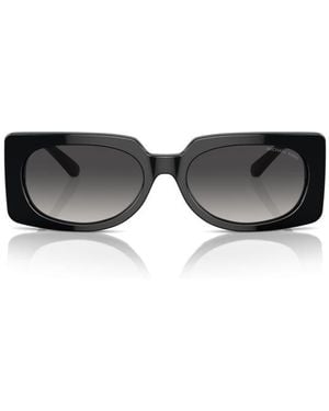 Michael Kors Rectangle Frame Sunglasses - Black