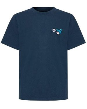 INBETWEENERS Bear Graphic T-Shirt - Blue