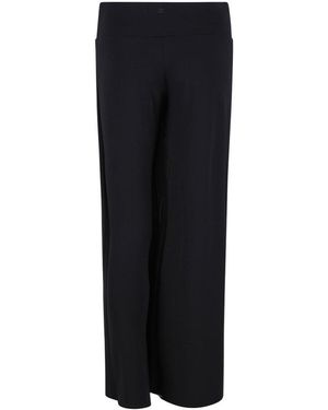 Courreges Infinity Pleated Jersey Pants - Black