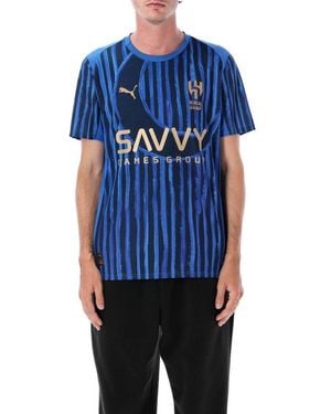 PUMA X Kidsuper Al-Hilal Saudi Fc Replica T-Shirt - Blue