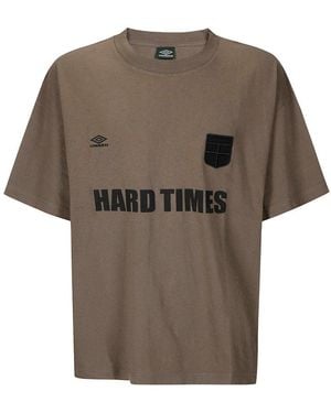 Umbro Slam Jam 98/99 Hard Times T-shirt in Black for Men