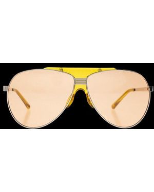 The Attico Pilot Frame Sunglasses - Black