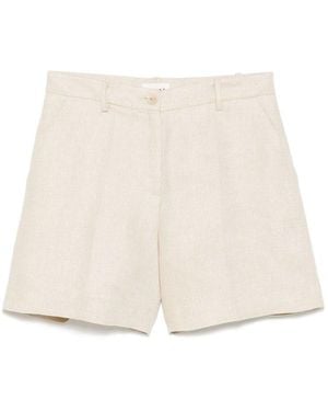 P.A.R.O.S.H. Linen Shorts - Natural
