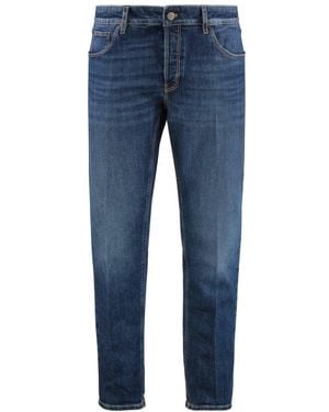 Pantaloni Torino Tory Burch Reggae Tapered Leg Jeans - Blue