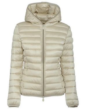 Save The Duck Alexis Hooded Puffer Jacket - Natural