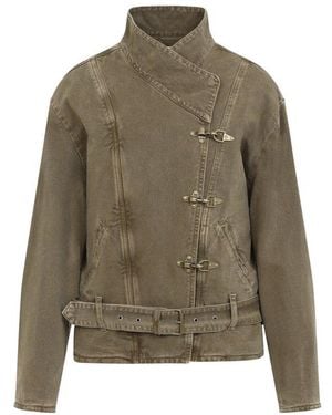 Isabel Marant Celie Jacket - Green