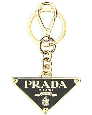 Prada Key Tag - Metallic