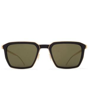 Mykita Embers Square Frame Sunglasses - Brown