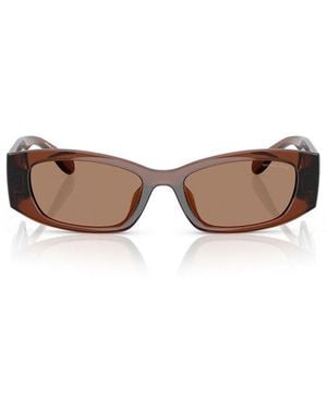 Michael Kors Rhodes Irregular Frame Sunglasses - White
