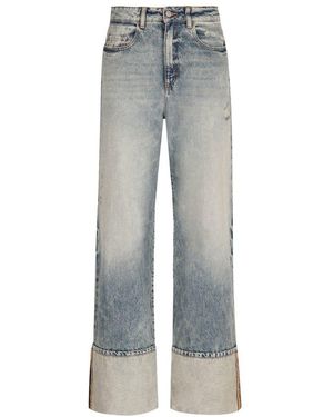 ICON DENIM Kiki Flared Leg Jeans - Gray
