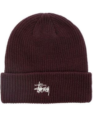 Stussy Basic Cuff Beanie - Red