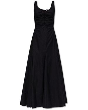 ワンピース SPORTMAX GALANTE - Abito fit and flare in cotone Sportmax Galante in Black | Lyst