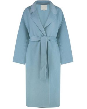 Calvin Klein Wool Coat - Blue