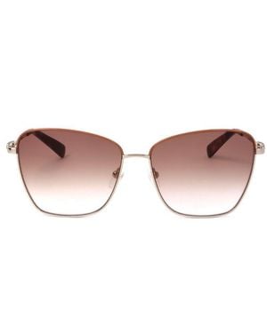 Longchamp Square Frame Sunglasses - Black