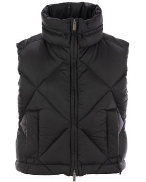K-Way Will Super Light Thermo Heavy Waistcoat - Black