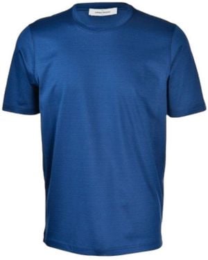 Gran Sasso Crewneck Short-Sleeved T-Shirt - Blue