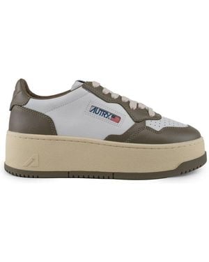 Autry Medalist Platform Trainers - Multicolour