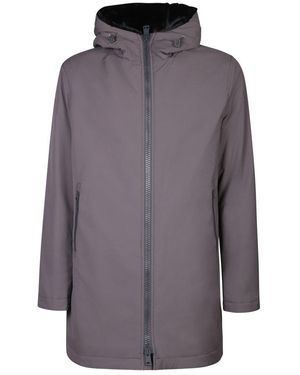 Herno Three-Quarter Coats - Purple