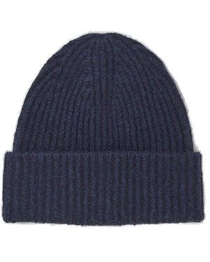 Acne Studios Knitted Beanie - Blue