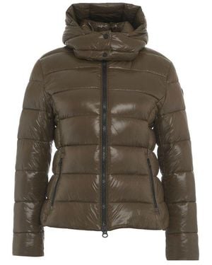 Save The Duck Cosmary Hooded Puffer Jacket - Green