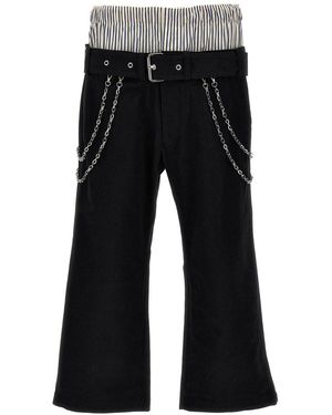 Bluemarble Layered Boxer Style Pants - Black