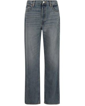 RE/DONE Straight Leg Jeans - Blue