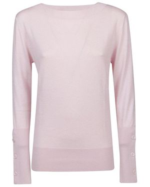 Snobby Sheep Button Detail Sweater - Pink