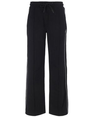 Moose Knuckles Malibu Logo Plaque Drawstring Pants - Black
