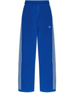 adidas Originals Perforated Drawstring Joggers - Blue