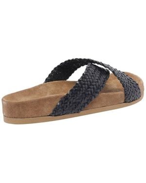 Dragon Diffusion Braided Slide Sandals - Blue