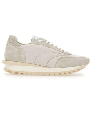 Eleventy Lace-Up Trainers - White