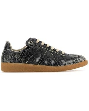 Maison Margiela Replica Low-Top Trainers - Black