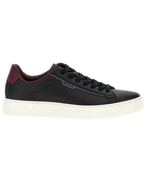 BOSS Rhys Tenn Lace-Up Trainers - Black