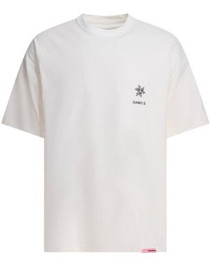 Goldwin Logo Crew Neck T-Shirt - White