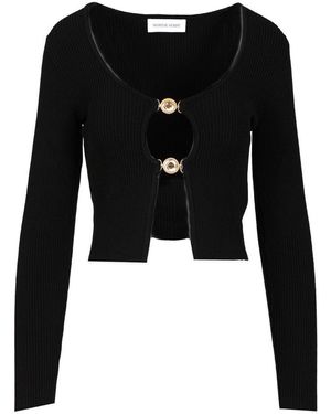 Marine Serre Moon Jewellery Knitwear - Black