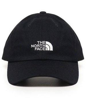 The North Face Logo Embroidered Baseball Cap - Black