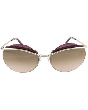 Marc Jacobs Round Frame Sunglasses - Brown